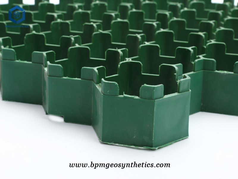 Permeable Plastic Grid Pavers for Packing lot in Cambodia